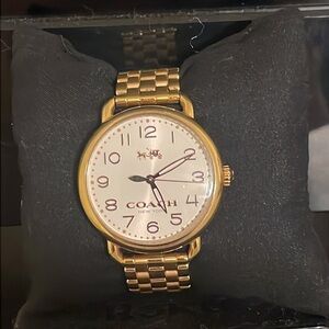 Authentic Coach Rose Gold Tone Watch